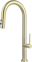 Bateria kuchenna z wyciąganą wylewką - 2 rodzaje strumienia (BQO R72M) - Deante