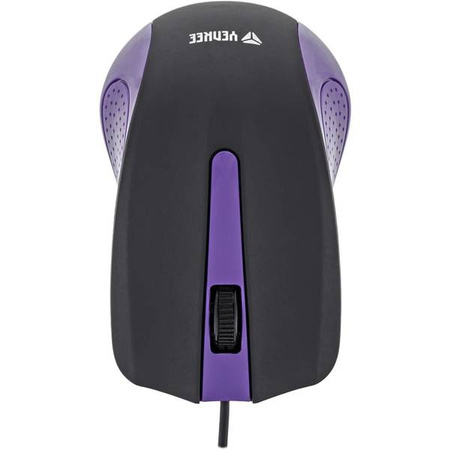 Mysz komputerowa YMS 1015PE Suva Mysz USB Fioletowa YENKE