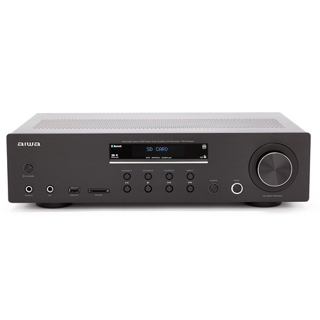 Wzmacniacz AIWA AMU-120BT/BK 120W czarny (8435256897494) - AIWA