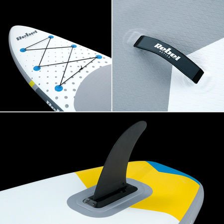 Deska SUP REBEL ACTIVE RBA4500 - biała