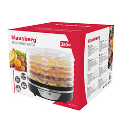 Suszarka do żywności 350W Klausbe KB-7568