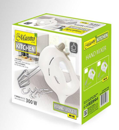 Mikser ręczny MAESTRO MR-502 brązowy