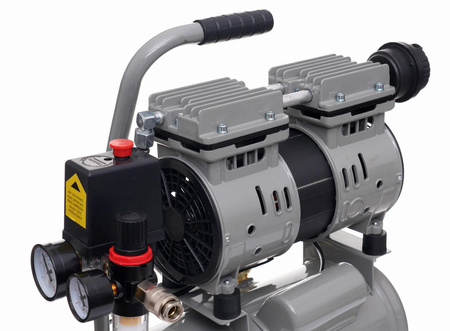 KOMPRESOR BEZOLEJOWY 9L 550W KD1384 - KRAFT&DELE