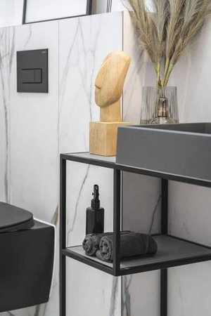 Półka kamienna do konsoli lub słupka - system modułowy (CBL S30B) - Deante