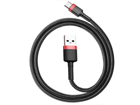 BASEUS Kabel USB Type C 0,5m (CATKLF-A91) Black+Red