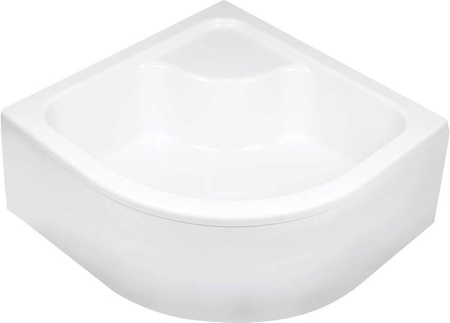 Brodzik akrylowy półokrągły 80x80 cm - głęboki (KTD 042B) - Deante