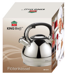 Czajnik tradycyjny 3,4l srebrny Kinghoff KH-1211