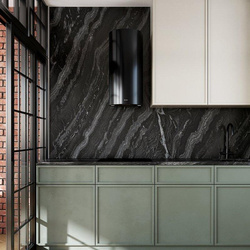 Okap kuchenny Lobelio 39.1 Black GLOBALO