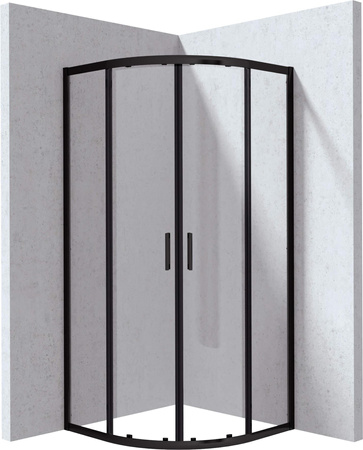 Kabina prysznicowa półokrągła 90x90 cm (KYP N099P) - Deante