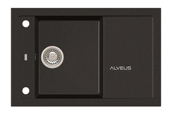 ALVEUS FORMIC 30 zlewozmywak granitowy czarny (4403091)