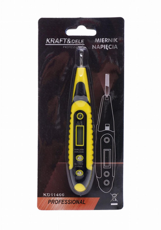 Miernik napięcia przewodów KD11400 - KRAFT&DELE