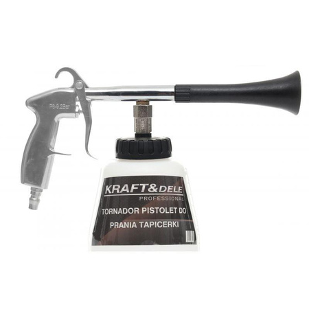 Pistolet do prania tapicerki pneumatyczny TORNADOR KD10379 - KRAFT&DELE