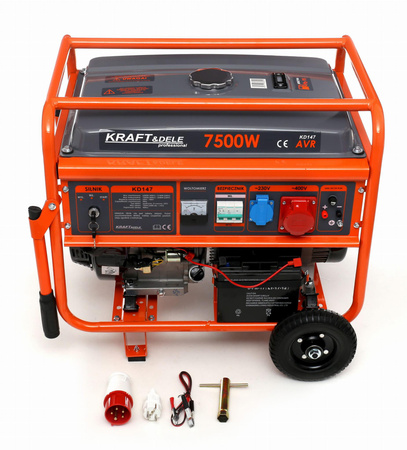 Agregat prądotwórczy 7500W 230/400V KD147 - KRAFT&DELE
