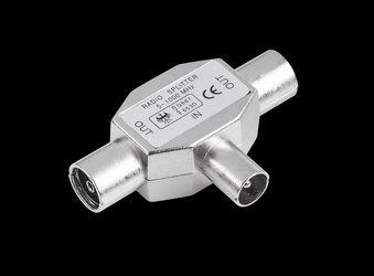 Złącze trójnik TV WT.-2xGN.metal