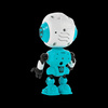 Robot REBEL VOICE BLUE