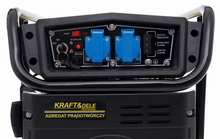 Agregat prądotwórczy inwertorowy 4,8kW KD194 - KRAFT&DELE