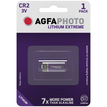 Bateria AgfaPhoto CR2 bl./1szt