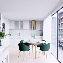 Okap kuchenny Heweno 39.3 Light Gold GLOBALO