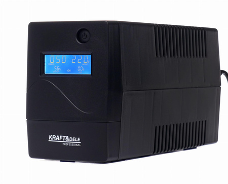 Zasilacz awaryjny UPS 1000VA LCD KD1928 - KRAFT&DELE