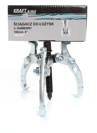Ściągacz do łożysk 3-ramienny 4" 100mm KD1107 - KRAFT&DELE