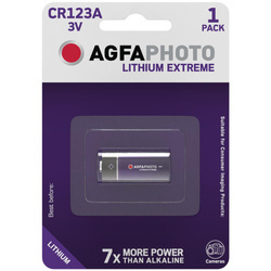 Bateria AgfaPhoto CR123 bl./1szt
