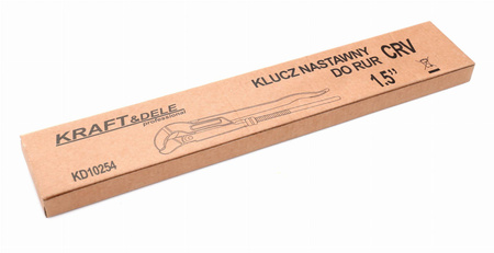 Klucz Hydrauliczny - Szwedzki 1,5" KD10254 S Nastawny - KRAFT&DELE