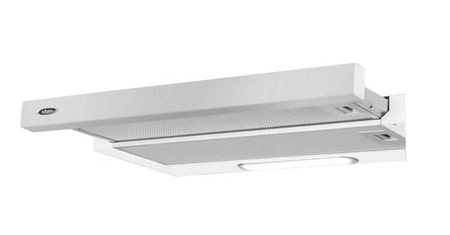Okap podszafkowy teleskopowy AKPO WK-7 LIGHT ECO 60 INOX (600mm; front stal nierdzewna)