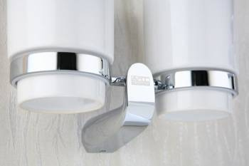 Uchwyt z dwoma szklankami EMI-85052 Art Platino