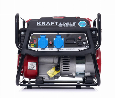 Agregat prądotwórczy 1500W 12V/230V KD150 - KRAFT&DELE