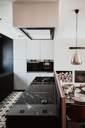 Okap sufitowy SU Light Inox/Biały CDS9001IB Ciarko Design