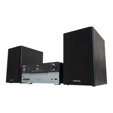 Wieża AIWA MSBTU-700DAB 2x25W z DAB+ czarna (8435256898491) - AIWA