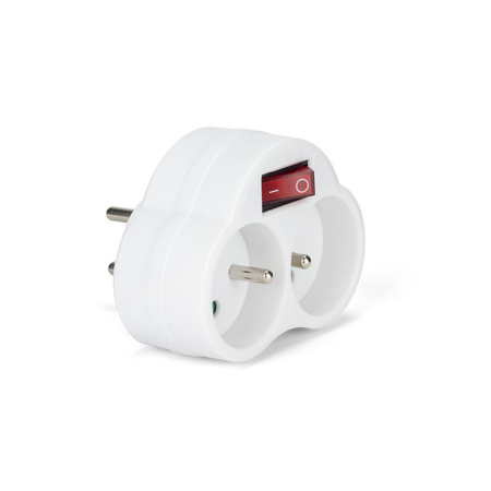 Rozgałęźnik podwójny z wyłącznikiem R-270WS Montis MT025