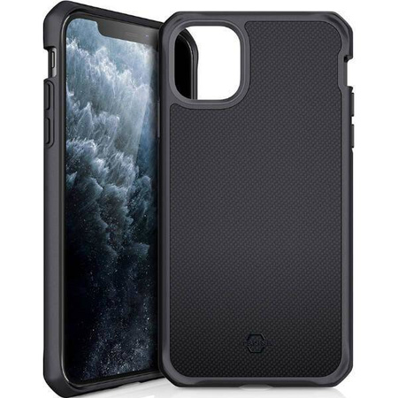 ITSKINS Etui Hybrid Ballistic iPhone 11 Pro/XS/X czarne (GSETITS00061N0) - ITSKINS