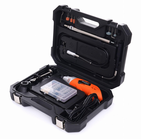 Mini szlifierka 270W + akcesoria 126el. KD10752 - KRAFT&DELE