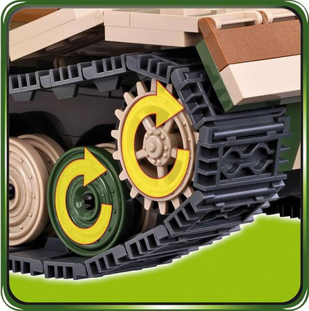 Klocki Armia Tiger Elefant niemiecki niszczyciel czolgów