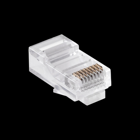 Wtyk telefon. RJ45 8P 8C (linka)