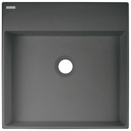 Umywalka granitowa stawiana na blat - 400x400 mm (CQR TU4S) - Deante