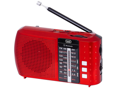 Radio Trevi RA7F20 BT SD USB red