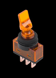 Złącze przełącznik ASW-14D żółty