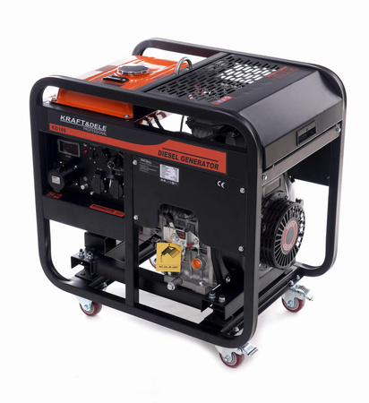 Agregat prądotwórczy 9kW 230V KD169 - KRAFT&DELE