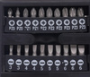 Zestaw śrubokrętów i bitów 100 el. KD10957 - KRAFT&DELE