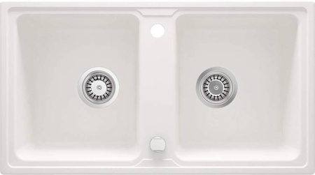 Zlewozmywak granitowy 2-komorowy (ZQZ A203) - Deante