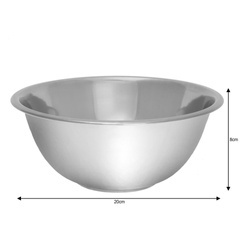 Misa, stal Ø20 Kinghof KH-1228
