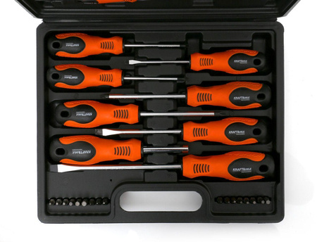 Zestaw śrubokrętów i bitów 32el. KD10902 - KRAFT&DELE