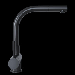 Bateria kuchenna z wyciąganą wylewką Lobio Anthracite GLOBALO