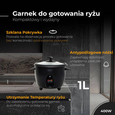 CR 6419 Garnek do gotowania ryżu - 1,0 L