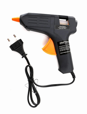 PISTOLET DO KLEJU NA GORĄCO 40W + 7 WKŁADÓW KD10350 - KRAFT&DELE