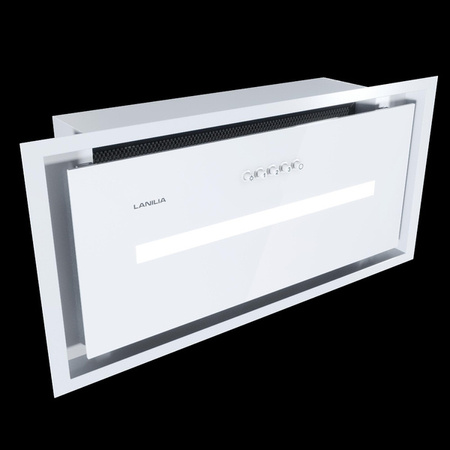 Okap kuchenny Lamezo 60.1 White + Turbina TW 1.2 GLOBALO