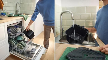 Frytownica beztłuszczowa Bosch MAFS2462B (2000W; 6,1l)