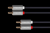Kabel 2RCA-2RCA 1m Kruger&Matz Basic
